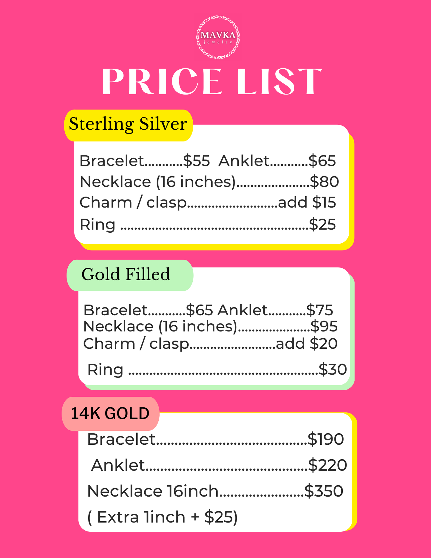 Book Permanent Jewelry Appointment