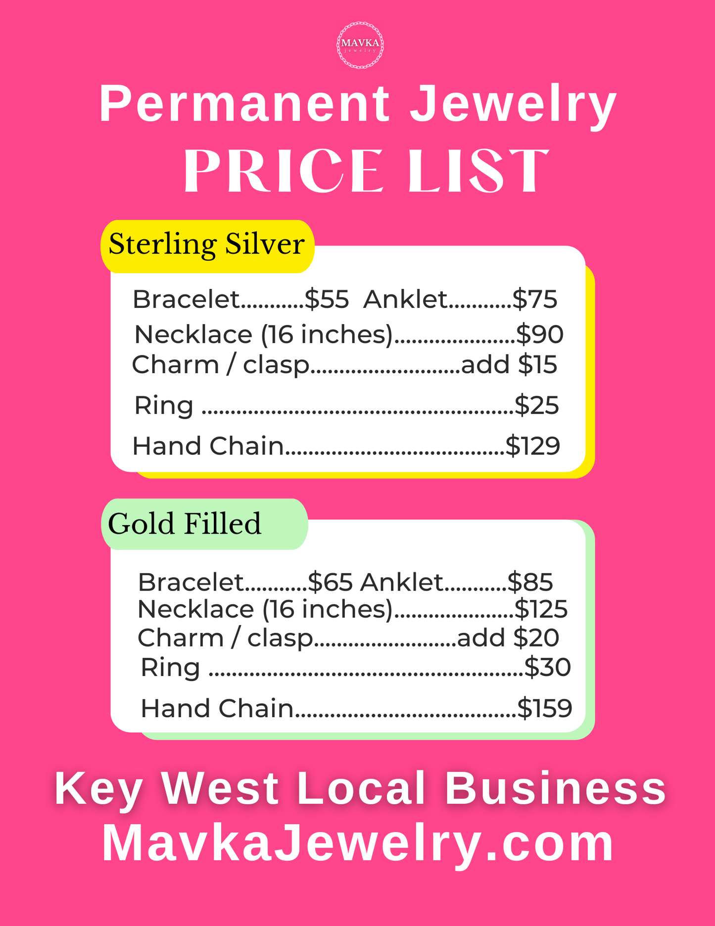 Book Permanent Jewelry Appointment